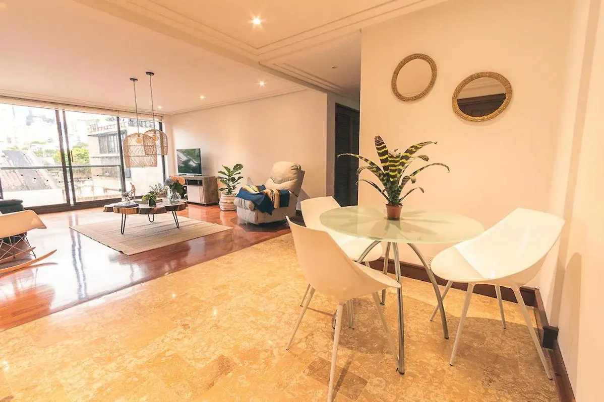 Habitacion Con Bano Compartido En El Poblado -A6 Medellín 0*,  Kolombiya